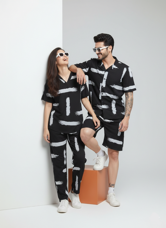 Midnight Canvas Co-ord Set for Men