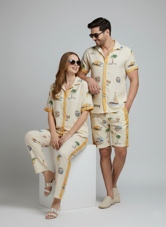 Sunset Sail Co-Ord Set for Men