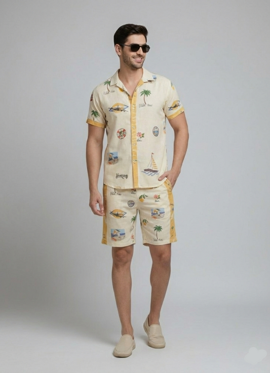 Sunset Sail Co-Ord Set for Men