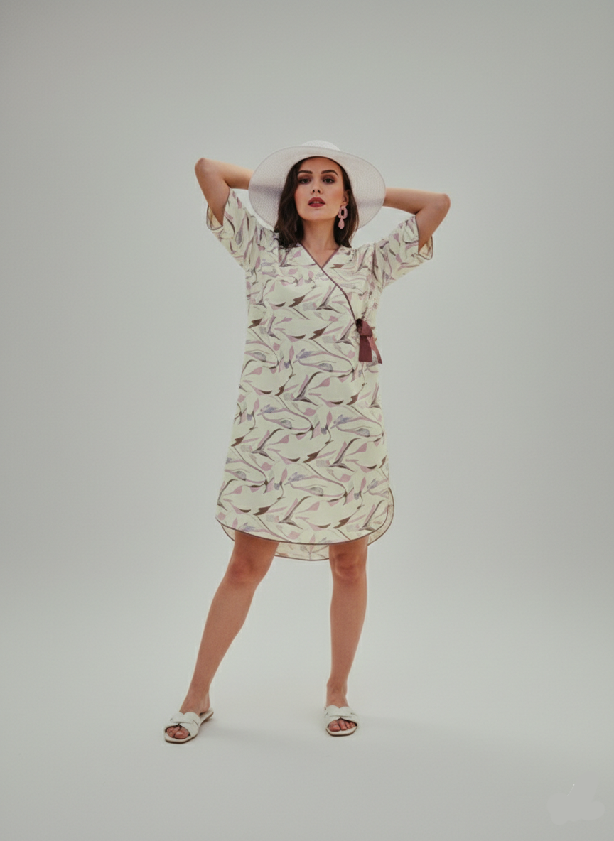 Beach Floral Co-ord Set for Girls